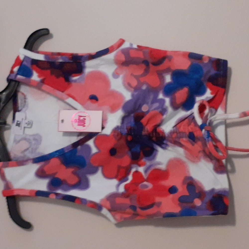 Juicy adjustable crop top. Sz M & L NWT